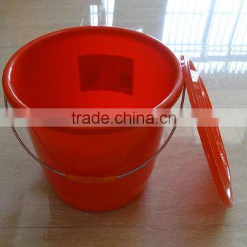 22L Good Quality Plastic Bucket With Lid, Plastic Barrel and Pail photo-2