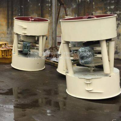 JW250 Cement Mortar Concrete Small Pan Mixer With Electric Motor photo-4