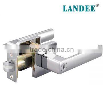 Lever handle door lock entrance door lockset