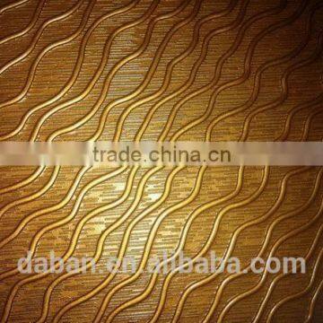 3D mdf wall panel for hotel decoration/Decorative 3d wall panel