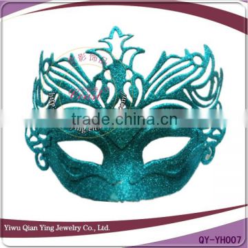 new style blue giliter crown masquerade party masks