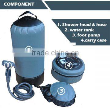(74674) New Design Hot Sales Patent Portable Solar Outdoor Camping Pressure Shower Quality Choice photo-4