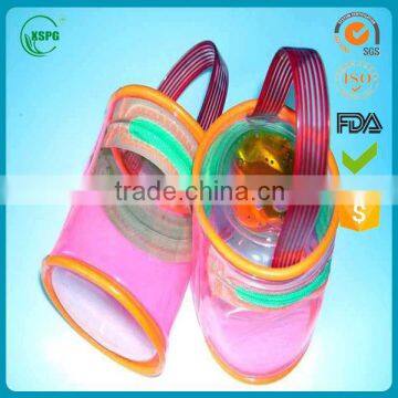 Pvc Plastic Packaging Bag With Handle photo-2