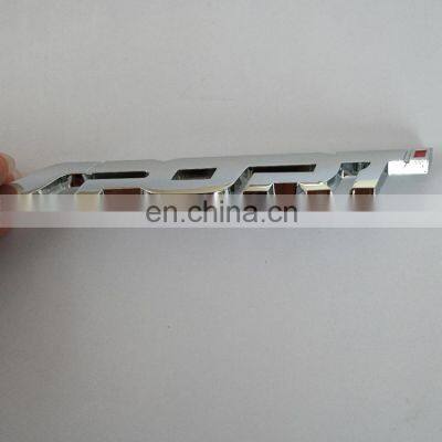 Custom Auto 3D Logo Nameplate Car Badge Emblem Sport Letter Sticker photo-5