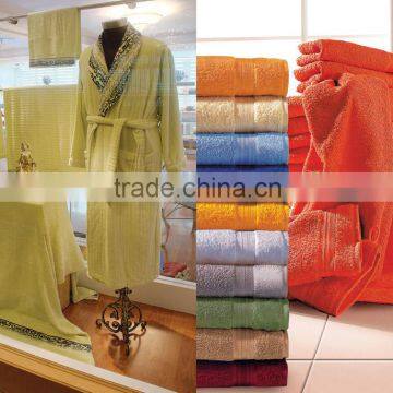 2016 New fabric bathrobe