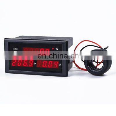 Power Meter DL69-2048 Multifunctional AC Voltmeter Ammeter Voltage Current Meter AC 80-300V Measure Tools Energy Meters