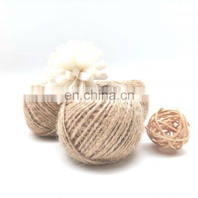 DIY Hotest Wholesale Nature Jute Burlap Durable Hemp Rope for Decoration Gift Packaging photo-2