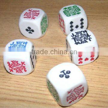 Beautiful promotional dice