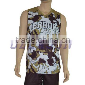 Good Quality Sleeveless China Custom Basketball Uniforms for Men photo-3