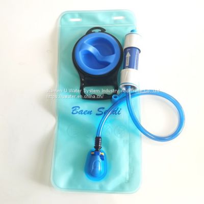 Camping Water Bladder Storage Bag With Filter Remove Virus And Bacteria