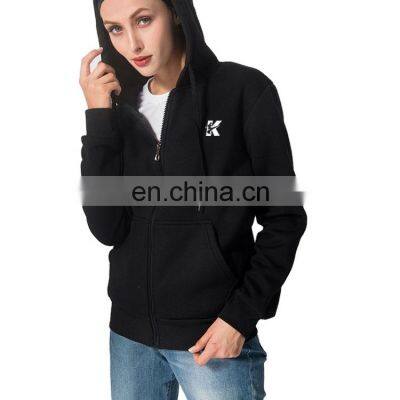 Wholesale custom men/women's hoodie spring and autumn zipper long sleeve hooded casual sports jogging jacket large size