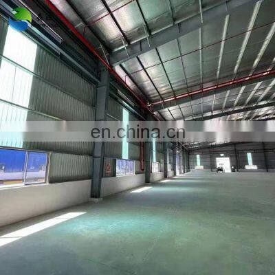 Customized Pre Engineered Building Frame long-span roof steel structure prefabricated steel house warehouse