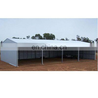 China Factory Prefabricated Steel Structure Equipment Storage Shed