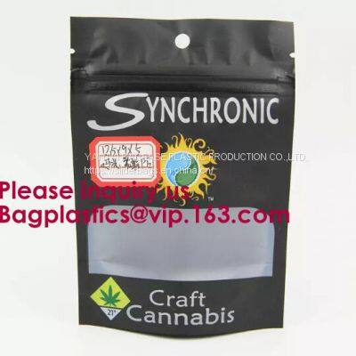 Herbal Tobacco Bag, Tea Foil Bag, Mylar Ziplock Bag Child Resistant Bag Pouch, Aluminum Foil Paper Pac photo-5