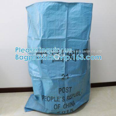 EMS Mailing Bag, Mail Packing Bag, PP Woven Bag/PP Bag 50kg For Rice, Sugar, Corn, Food,Hot Sale pp Woven 50kg Fertilizer Bags for Grain Storage,bagease photo-5