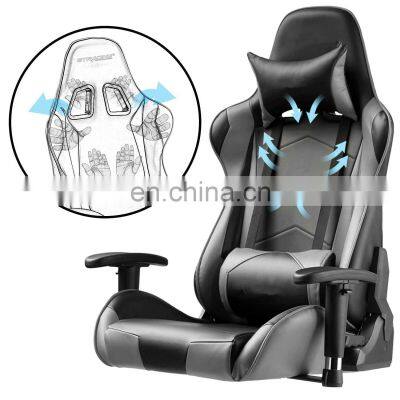 New Style High End Good Quality Customized Logo Swivel Ergonomic 4D Armrest Reclining Gaming Chair photo-3