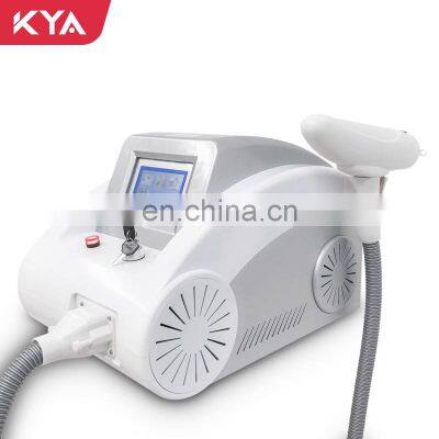 Q Switched ND Yag Laser Tattoo Removal Machine Eyebrow Pigment Freckles Blackhead Removal Skin Rejuvenation Beauty Instrument