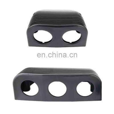 Car USB Car Charging Pressure Gauge Cigarette Lighter Panel Single and Double Hole Base Fixing Plate Three Hole Panel photo-2