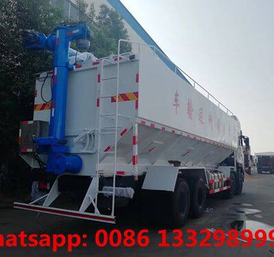 HOT SALE! Dongfeng Tianlong 8*4 LHD 310hp Diesel Bulk Feed Transported Vehicle for Sale photo-3
