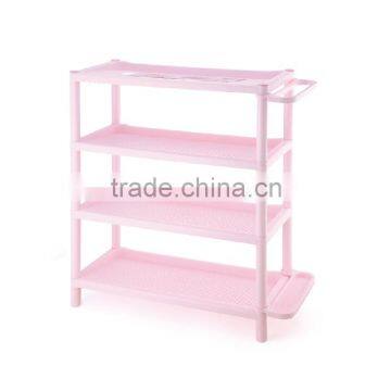 4 Layer High Quality Plastic Shoe &umbrella Storage Rack