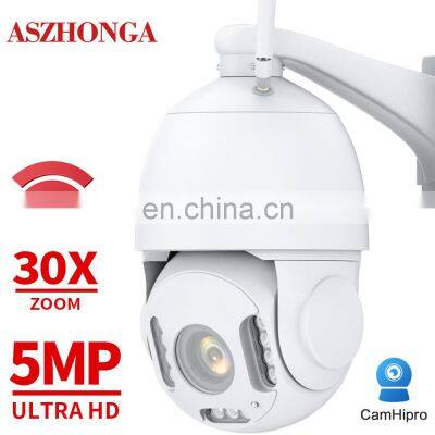 5MP Wireless WIFI Security IP Camera HD 30X Zoom 80M IR Night Vision PTZ Outdoor Home Surveillance Dome Cam CCTV CamHipro photo-2