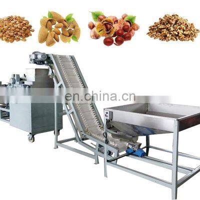 Roasted peanut peeling machine/Dry groundnut peeling machine/macadamia nut cutter and chopper