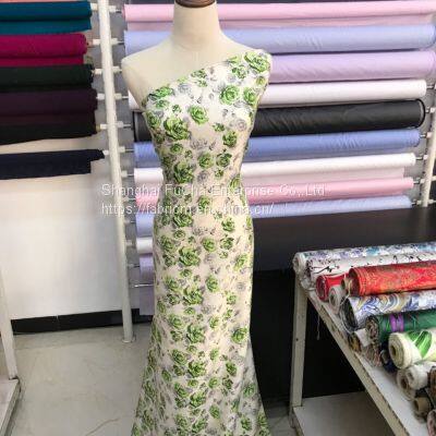 90gsm 100% Cotton Floral Digital Print Poplin Fabric For Garment photo-2