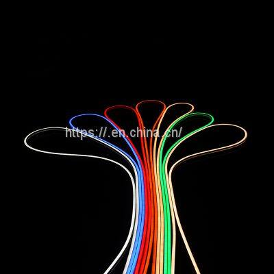 SMD2835 Neon Flex 5mm IP65 Waterproof 24V Silicone Ultra-thin LED Neon Light Led Light Control Strip Led Light Outdoor Color photo-3