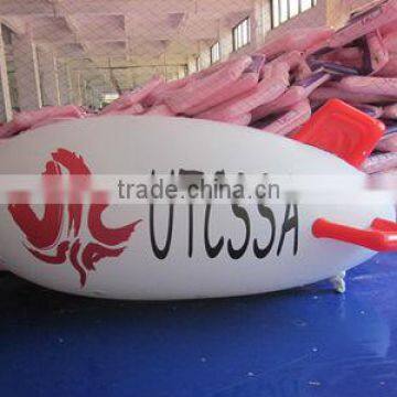 advertising pvc inflatable helium zeppelin