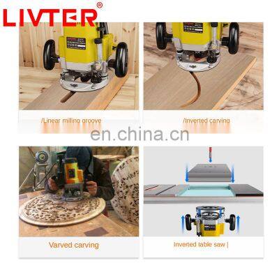 LIVTER Electric Wood Milling Woodworking Flip Engraving Machine Multifunctional Slotting, Keyhole Trimming And Tenoning Machine photo-3