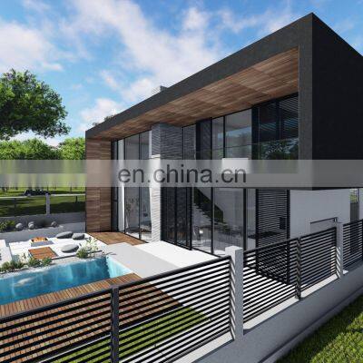 Luxury Prefab Villa House Cold Formed Profile Steel Modular Prefab Homes Light Steel Container Apartment Prefabricated Building photo-5