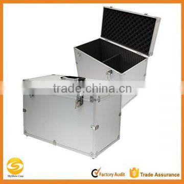 Hard Case Silver DJ Tool Box with Internal Divider, tool box with fridge,electrical tool box