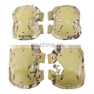 Tactical Knee Pads Elbow Pads Set Four Pieces Men's Outdoor Sports Motorcycle Camo Tactical Knee Pads photo-5