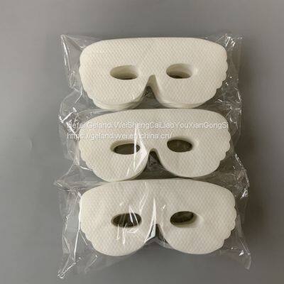 Grande 9×19cm 80g Pearl Pattern Disposable Eye Patch Cloth White Nonwovens Eye Mask Eye Film Paper photo-3