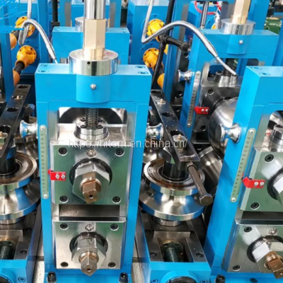 High Frequency Longitudinal Seam Galvanized Steel Tube Manufacturing Line photo-5