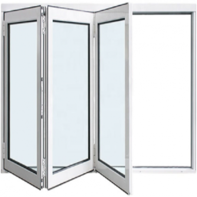 Folding Window Aluminium Bifold Window Fold up Glass Windows photo-3