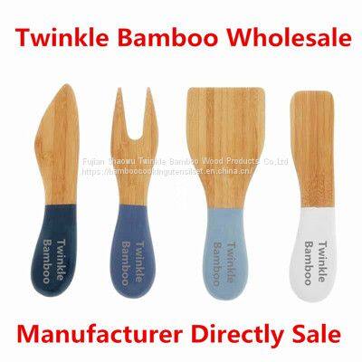 Bamboo cheese knife set of 4pcs Wholesale bamboo kitchen tools