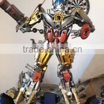 Iron Sculptures Indoor Metal Sculpture for Hotel Decoration photo-2