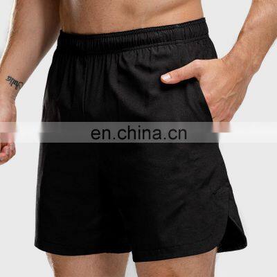 Fast Delivery Casual Solid Color Comfortable Shorts Elastic Drawstring Beach Shorts Men's Workout Running Training Sports Wear photo-4