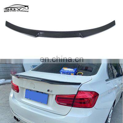 F30 M4 Style Carbon Fiber Rear Spoiler Rear Wing Spoiler for BMW 3 Series F30