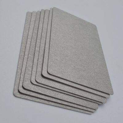 Sintered Porous Titanium Plate  PEM Electrolysis For Hydrogen Production