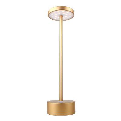 Modern Rechargeable Cordless Wireless Gold LED Table Lamps & Reading Lamps Luxury