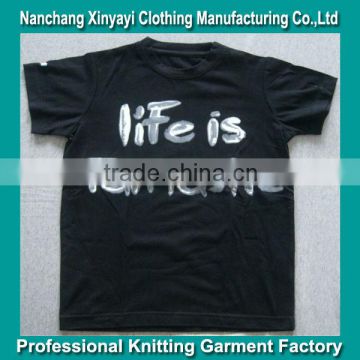 Customized Cotton T Shirt Printing Designer Clothing from Top China Online Shopping Website Nanchang Garment Factory Direct