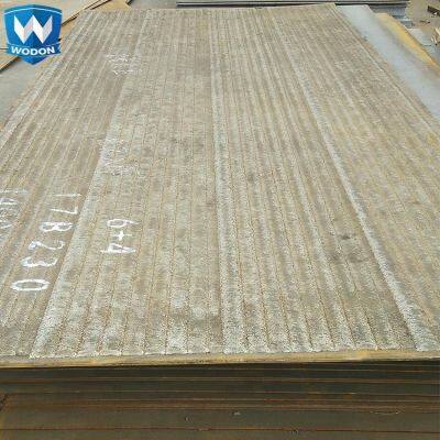 high resistant and impact Chromium carbide overlay  wear resistant plate bimetal  Chute liners