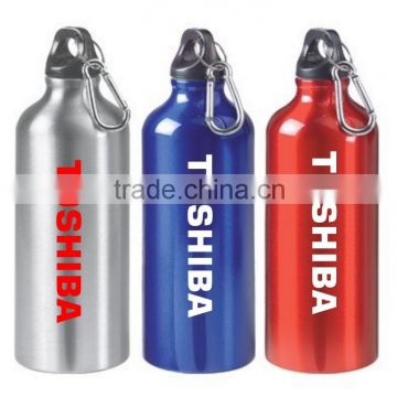 unique small mouth aluminum sport water bottle