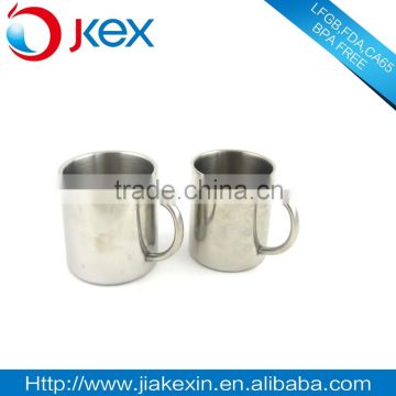 stainless steel small travel mug with handle