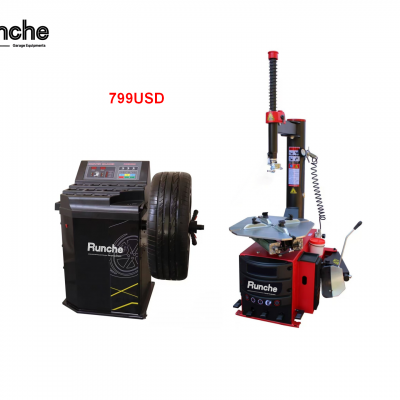 Workshop Equipment Tire Service Machine Tyre Changer and Wheel Balancer Combo
