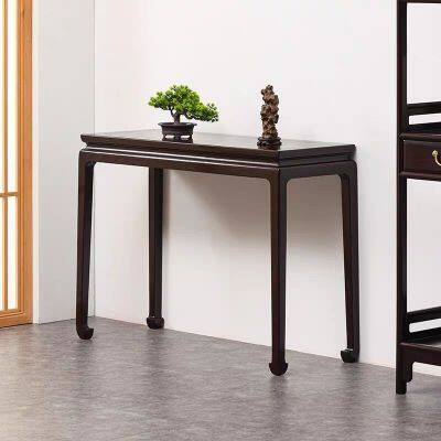 Console table solid wood flat table Buddhist table new Chinese style simple offering table