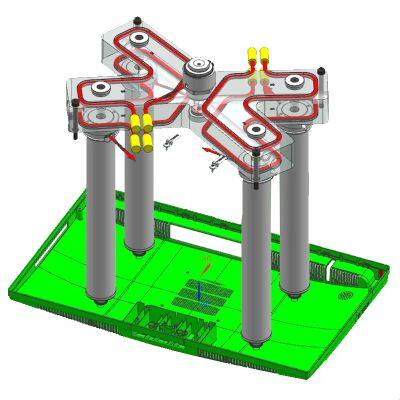 Custom Plastic Mold for TV Backplate Cover White Goods photo-3