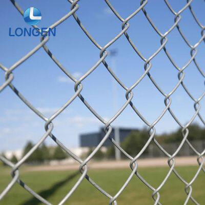 Wholesale 6ft Hot-dip Galvanized Chain Link Fence Diamond Mesh Wire Fencing for Outdoor Safety
